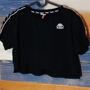 Kappa Cropped shirt S black